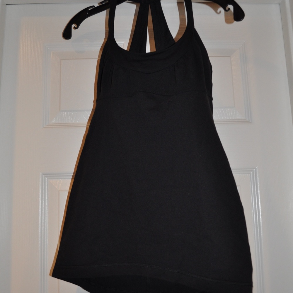 Lululemon Scoop Me Up Tank Size 4 Black